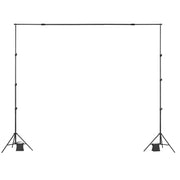Backdrop Stand Background Stand Kit with 2 Tripod for Party & Photo Studio V952-BJJ2KLJ8510FOVLKXV0