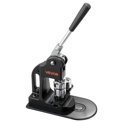 Button Maker Machine, 25 mm, Pin Maker Machine with 500pcs Button Parts, Circle Cutter, Hex Wrenches and V952-BJSKXZJ25MMSW51HM001V0