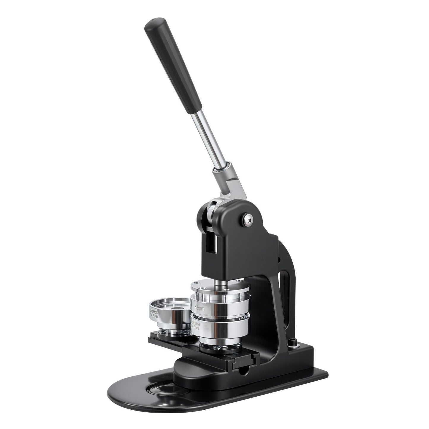 Button Maker Machine, 58 mm, Pin Maker Machine with 500pcs Button Parts, Circle Cutter, Hex Wrenches and V952-BJSKXZJ58MMSUVL9F001V0