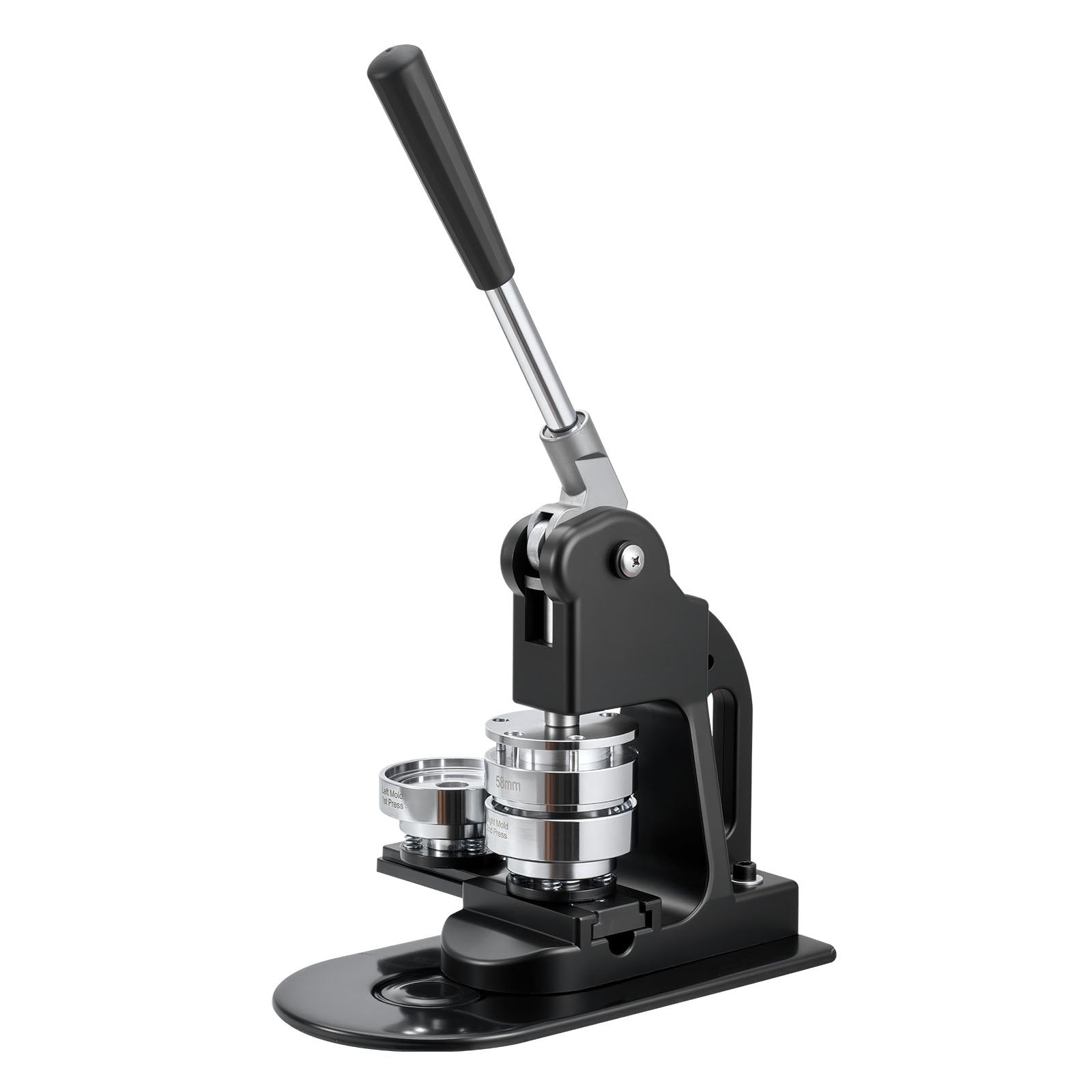 Button Maker Machine, 58 mm, Pin Maker Machine with 500pcs Button Parts, Circle Cutter, Hex Wrenches and V952-BJSKXZJ58MMSUVL9F001V0