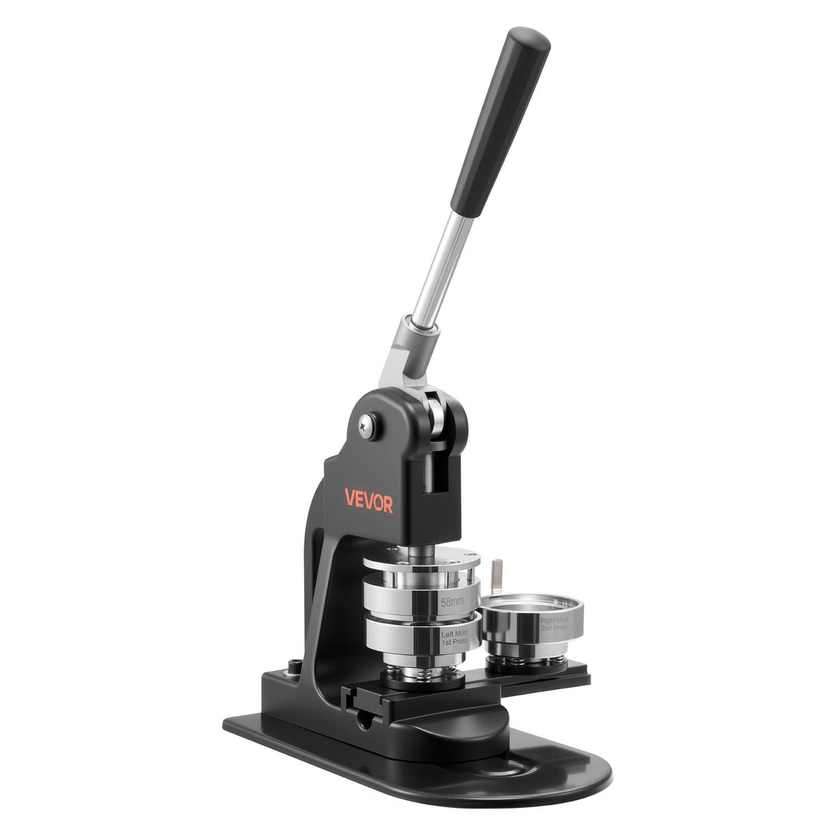 Button Maker Machine, 58 mm, Pin Maker Machine with 500pcs Button Parts, Circle Cutter, Hex Wrenches and V952-BJSKXZJ58MMSUVL9F001V0