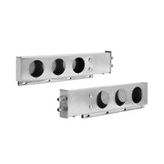 Stainless Steel Mud Flap Hangers with Light Cutouts, 2-1/2" (63.5mm) Bolt Spacing, Spring Loaded Mudflap V952-BKCDNBDJ212IW6KL0001V0