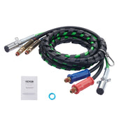 15FT Semi Truck Air Lines Kit, 3-in-1 Air Hoses & ABS Power Line for Semi Truck Trailer Tractor, 7-Way Plug V952-BKCKQRGTJSHY9EVQXV9