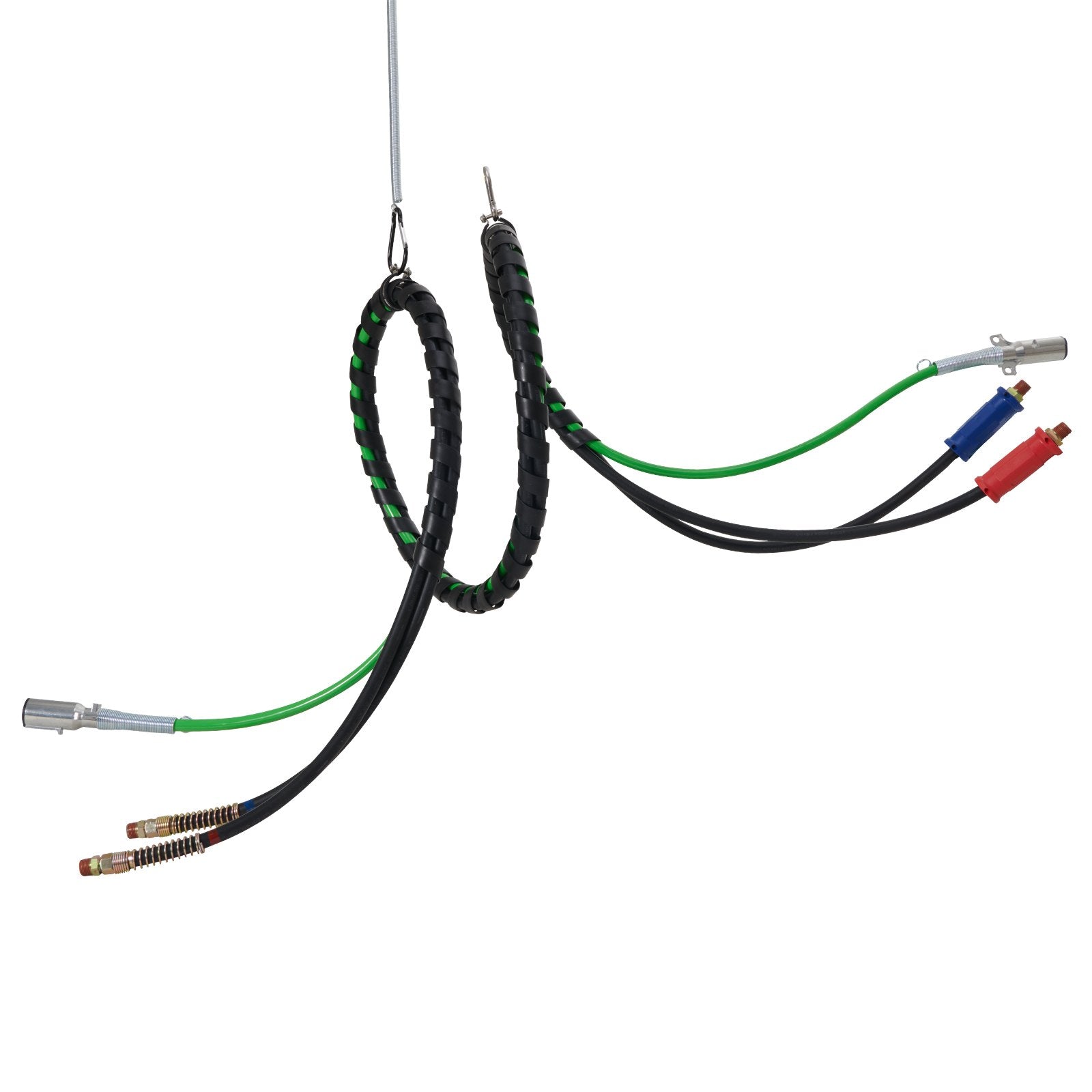 15FT Semi Truck Air Lines Kit, 3-in-1 Air Hoses & ABS Power Line for Semi Truck Trailer Tractor, 7-Way Plug V952-BKCKQRGTJSHY9EVQXV9