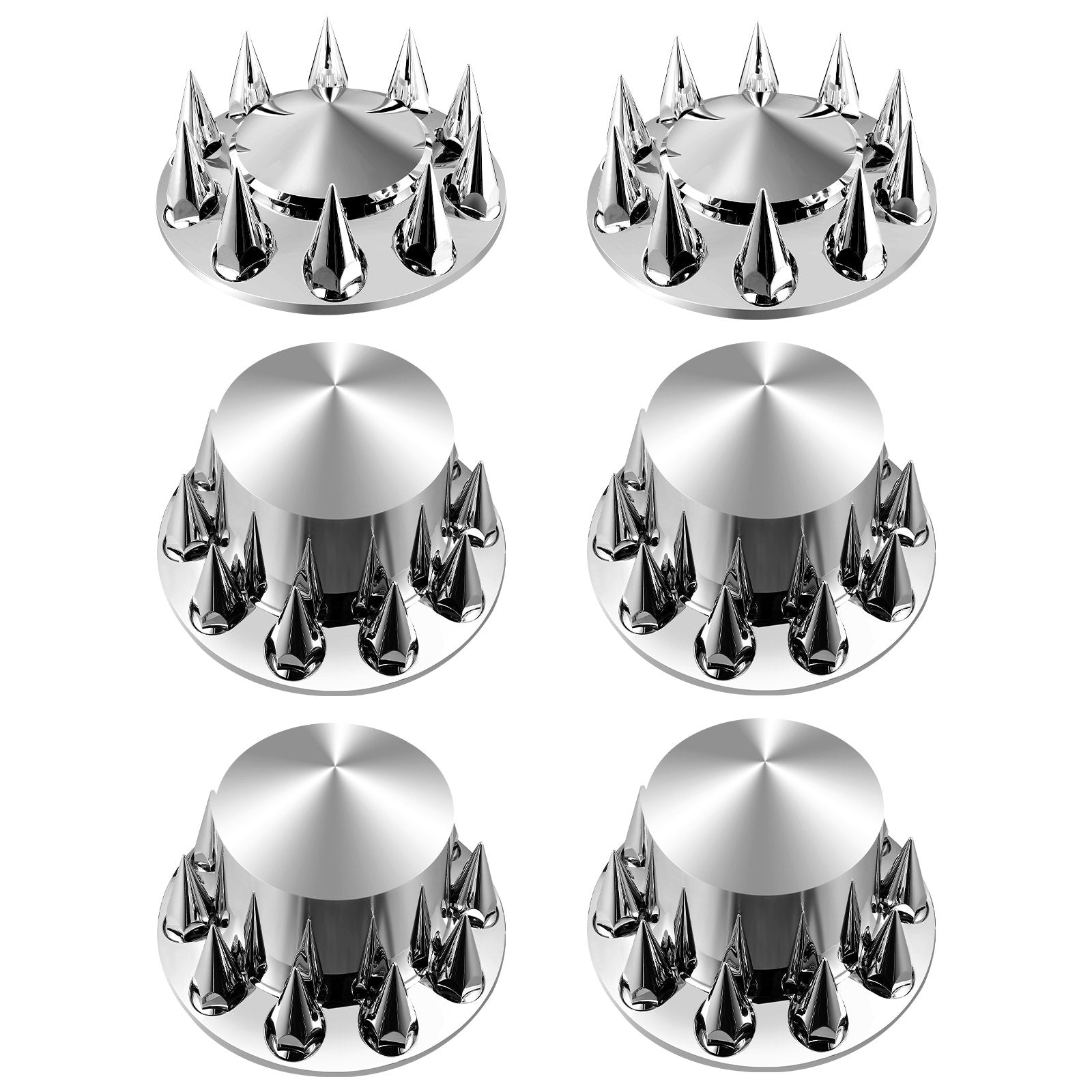 Rear&Front Axle Cover Combo Kit ABS Lug Nut Covers with Nut Cover Tools V952-BKCZGTJJCX6PCCM2XV0