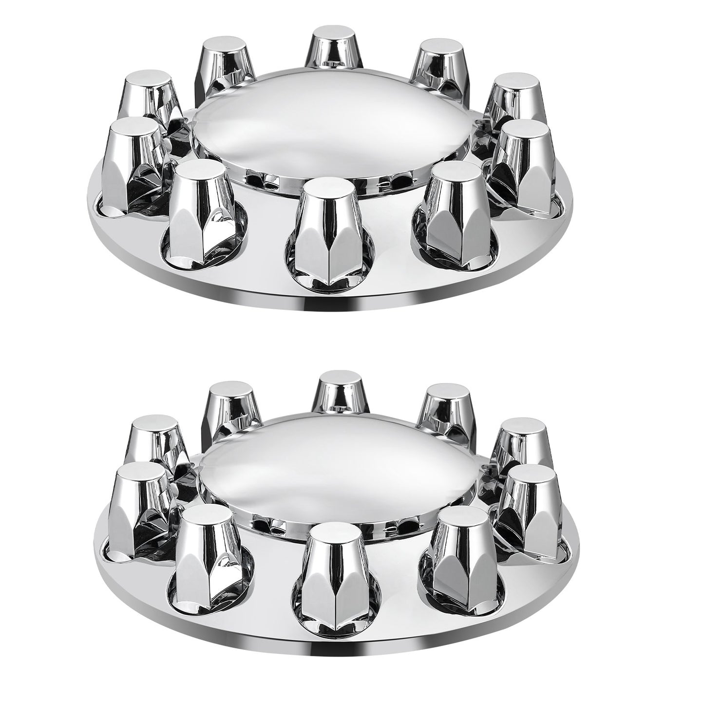 Front Axle Cover Combo Kit ABS Lug Nut Covers with Nut Cover Tools V952-BKCZGTJYDX2FS9XCRV0