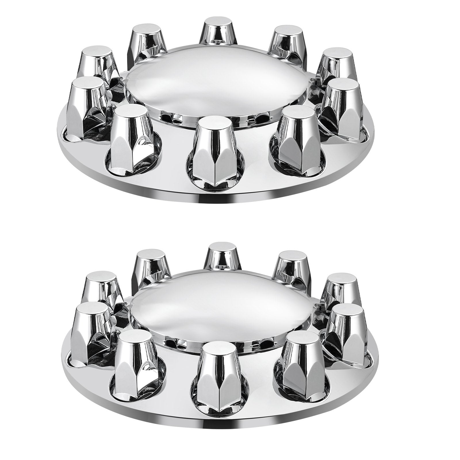 Front Axle Cover Combo Kit ABS Lug Nut Covers with Nut Cover Tools V952-BKCZGTJYDX2FS9XCRV0