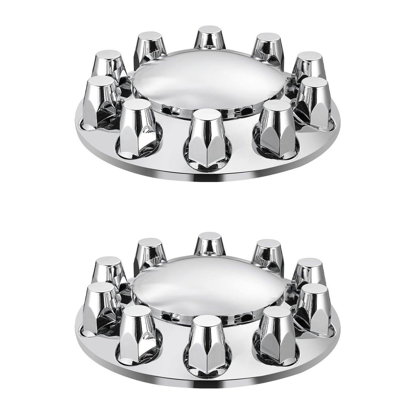 Front Axle Cover Combo Kit ABS Lug Nut Covers with Nut Cover Tools V952-BKCZGTJYDX2FS9XCRV0