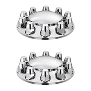 Front Axle Cover Combo Kit ABS Lug Nut Covers with Nut Cover Tools V952-BKCZGTJYDX2FS9XCRV0