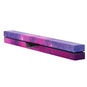 8FT Folding Balance Beam for Kids, 136.1KG Stable Support Gymnastics Floor Beam with Non-Slip Mat, Wood-Core V952-BKSJPHM8FT4I5V6S9001V0
