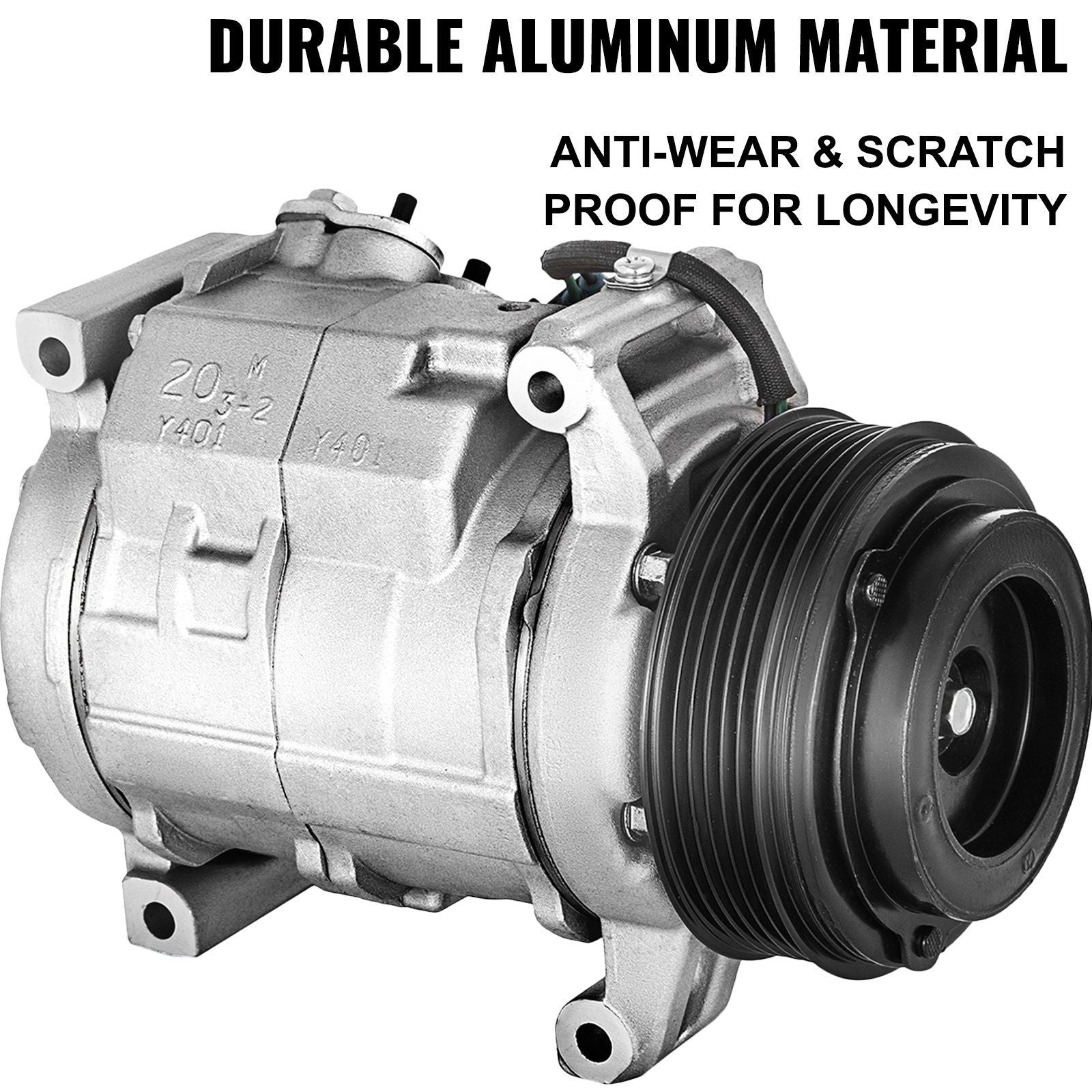 A/C Compressor for 07-12 Chevrolet Traverse Gmc Arcadia Buick Enclave 3.6L V952-BKXFL07-12KKTYSJ1O2