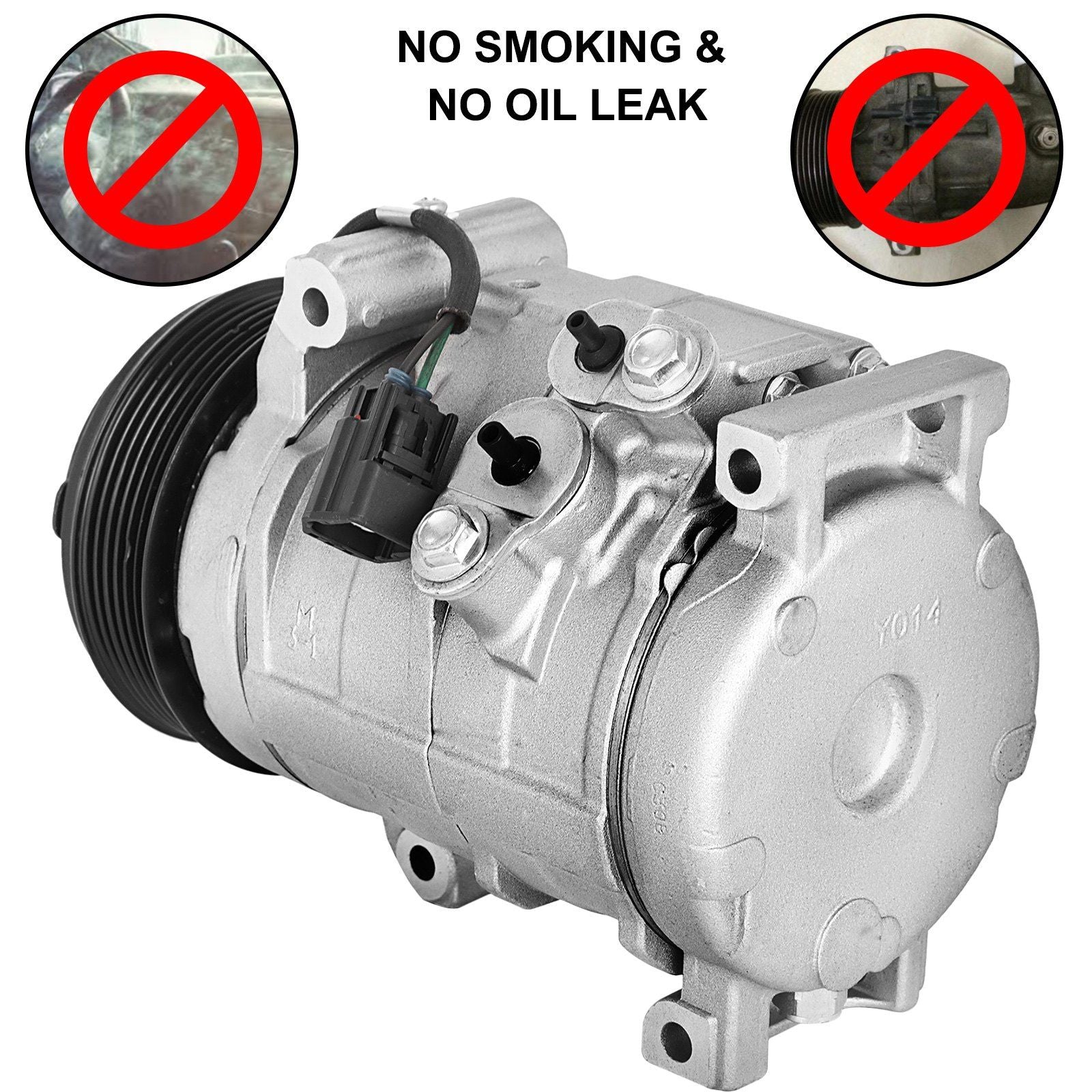 A/C Compressor for 07-12 Chevrolet Traverse Gmc Arcadia Buick Enclave 3.6L V952-BKXFL07-12KKTYSJ1O2