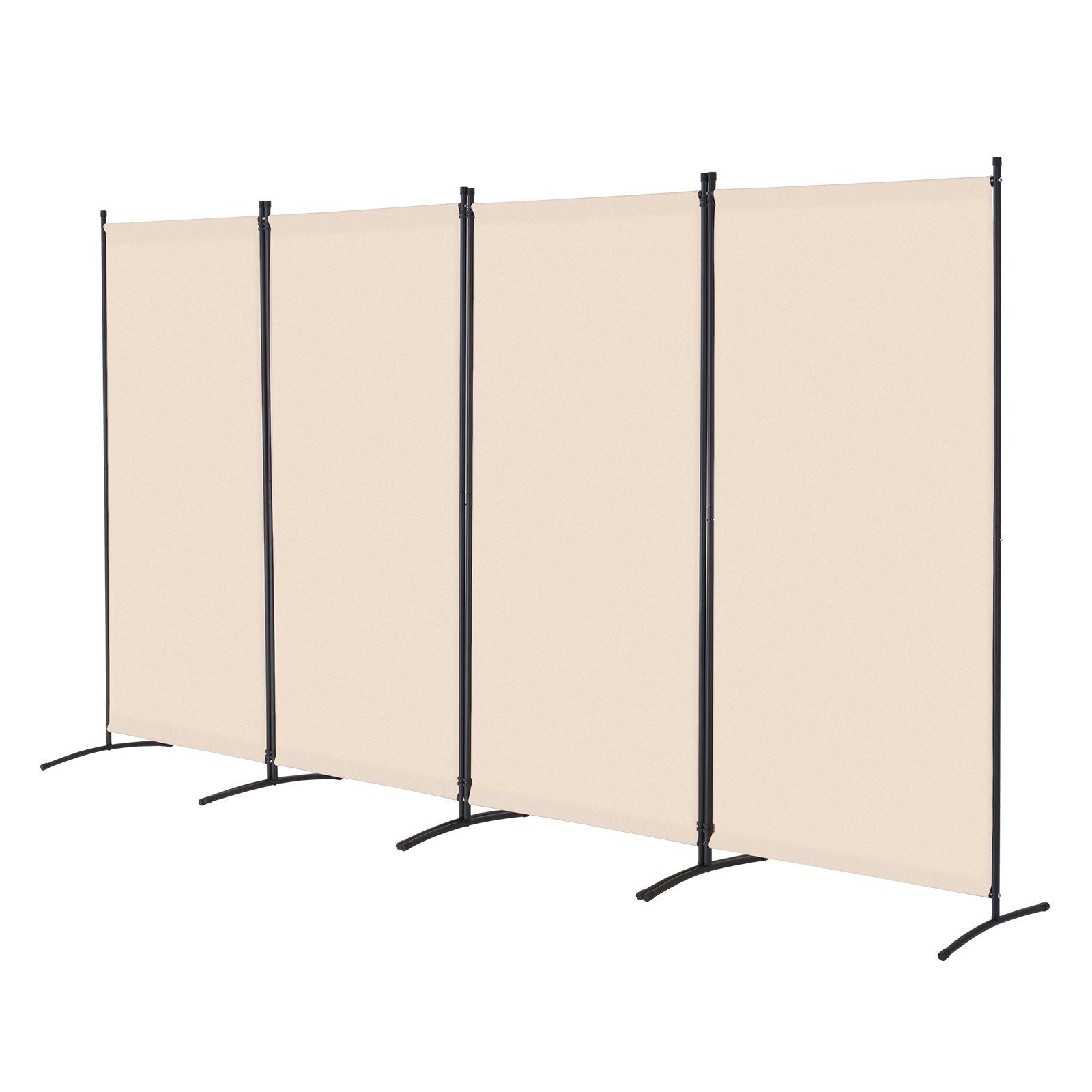Room Divider, 4 Panels Room Divider, Folding Privacy Screen and Portable Partition Divider for Room V952-BLFWFGQ4MB348QKQ9V0