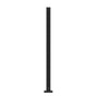 Glass Clamp, 41.34" Height Glass Railing Bracket for 0.39 "-0.47 " Thickness Tempered Glass, 304 Stainless V952-BLLGZHS105CM0PM4VV0