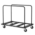 Drywall Cart Dolly, 816 kg Load Capacity, Steel Panel Truck Cart with 12.5 mm Swivel Casters, Lumber Drywall V952-BLTCHJGSGSBKHDXOC001V0