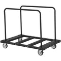 Drywall Cart, 1800 LBS Panel Dolly Cart with 45.28" x 29.13" Deck and 5" Swivel Wheels, Heavy-Duty Drywall V952-BLTCSGS00000FF996V0