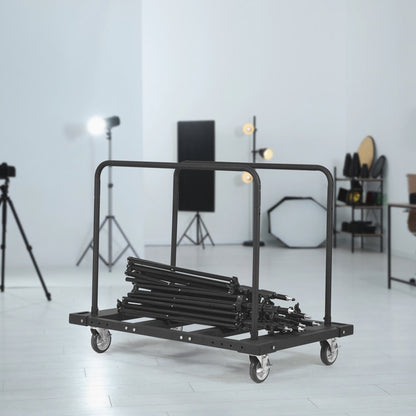 Drywall Cart, 1800 LBS Panel Dolly Cart with 45.28" x 29.13" Deck and 5" Swivel Wheels, Heavy-Duty Drywall V952-BLTCSGS00000FF996V0
