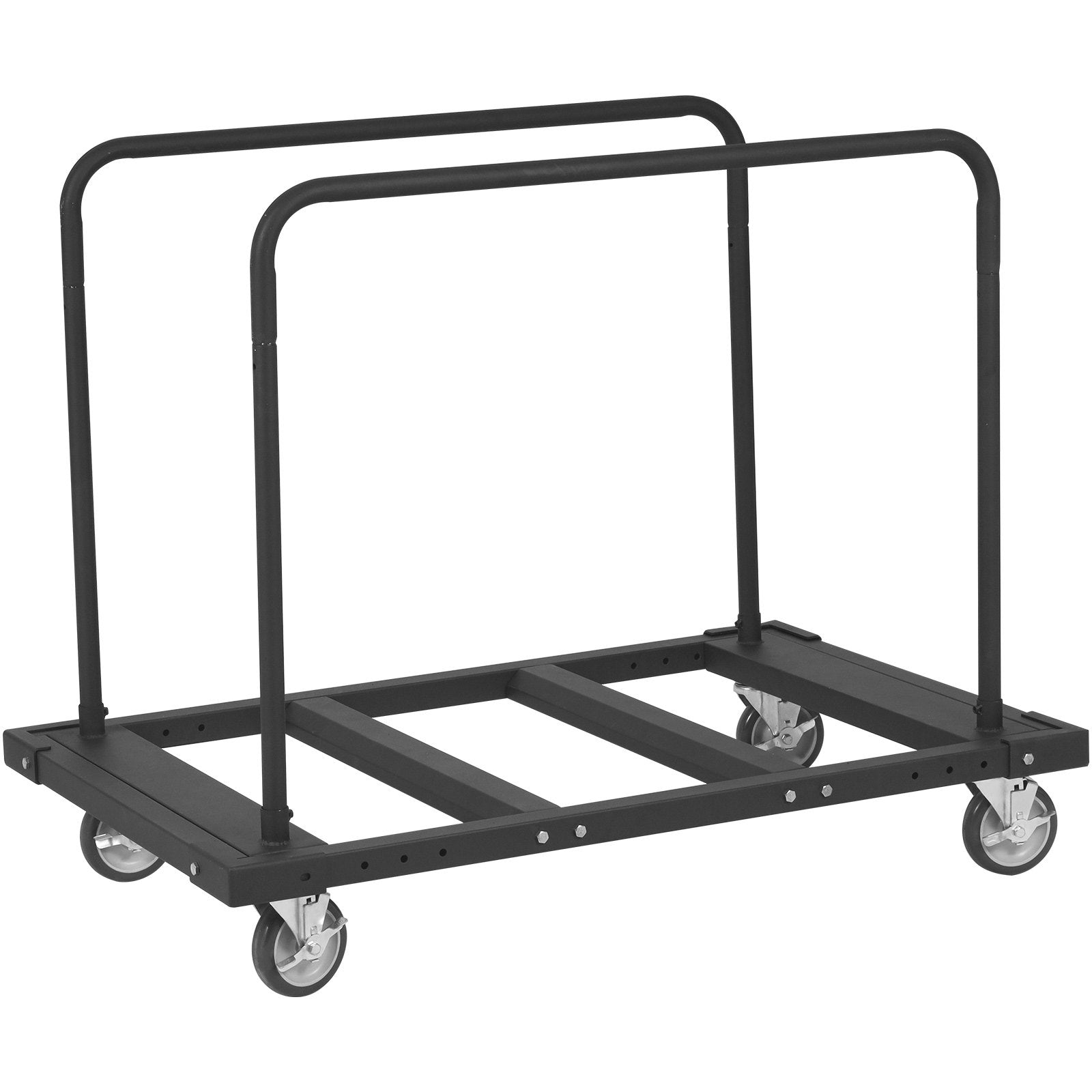 Drywall Cart, 1800 LBS Panel Dolly Cart with 45.28" x 29.13" Deck and 5" Swivel Wheels, Heavy-Duty Drywall V952-BLTCSGS00000FF996V0