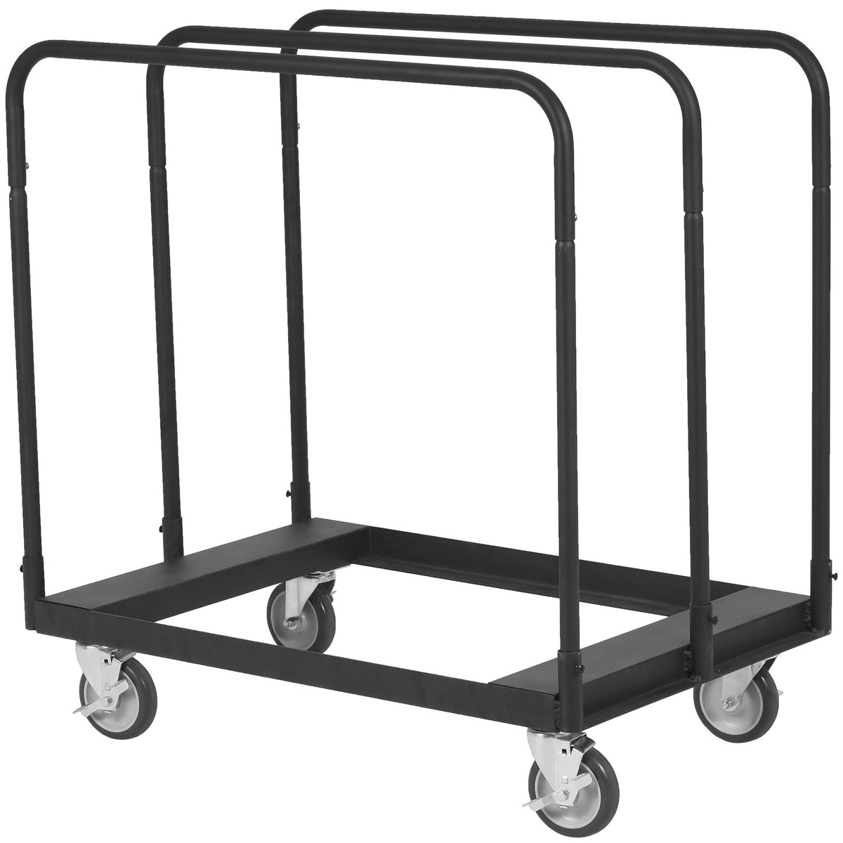 Drywall Cart, 1500 LBS Panel Dolly Cart with 36.02" x 24.02" Deck and 5" Swivel Wheels, Heavy-Duty Drywall V952-BLTCSGS00000TGDDOV0