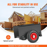 Panel Dolly, 600LBS Capacity Slab Dolly, Heavy-duty Drywall Mover with 8" Pneumatic Wheels, Adjustable Clamp V952-BLTCTLS00000ENQ0NV0