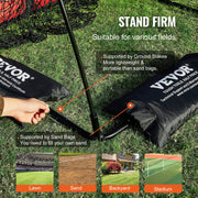 9 Hole Baseball Softball Pitching Net 9 Pocket Hitting Practice 49"x42" V952-BLXWBQTQW494ZDBEBV0