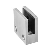 Glass Clamp, 4 PCS Square Glass Railing Bracket for 0.31 "-0.47 " Tempered Glass, 304 Stainless Steel Glass V952-BLZJYSFX4PCSB3QG6V0