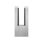 Glass Clamp, 4 PCS Square Glass Railing Bracket for 0.31 "-0.47 " Tempered Glass, 304 Stainless Steel Glass V952-BLZJYSFX4PCSB3QG6V0