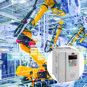 VFD 10HP, 7.5KW, 34A, 1 Phase 220V-240V Input to 3 Phase 220V-240V Output Variable Frequency Drive, 0-400Hz V952-BPDSQ10HP0005U6U2V7
