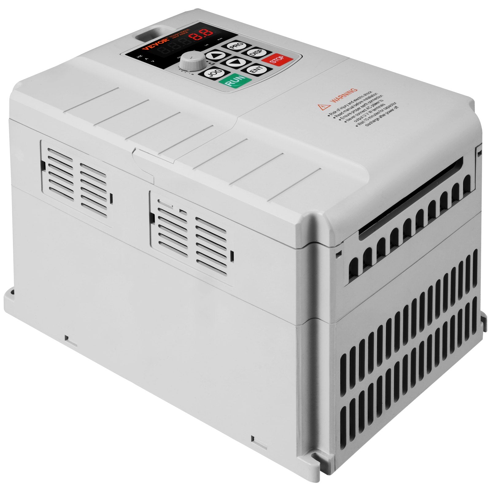 VFD 10HP, 7.5KW, 34A, 1 Phase 220V-240V Input to 3 Phase 220V-240V Output Variable Frequency Drive, 0-400Hz V952-BPDSQ10HP0005U6U2V7