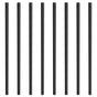 Staircase Metal Balusters, 38'' x 1'' Flat Aluminum Alloy Decorative Banister Spindles, 72 Pack Deck Baluster V952-BPKLGZ38YC72HC6XOV0