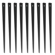 Staircase Metal Balusters, 38'' x 1'' Flat Aluminum Alloy Decorative Banister Spindles, 72 Pack Deck Baluster V952-BPKLGZ38YC72HC6XOV0