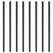 Staircase Metal Balusters, 38'' x 1'' Flat Aluminum Alloy Decorative Banister Spindles, 72 Pack Deck Baluster V952-BPKLGZ38YC72HC6XOV0