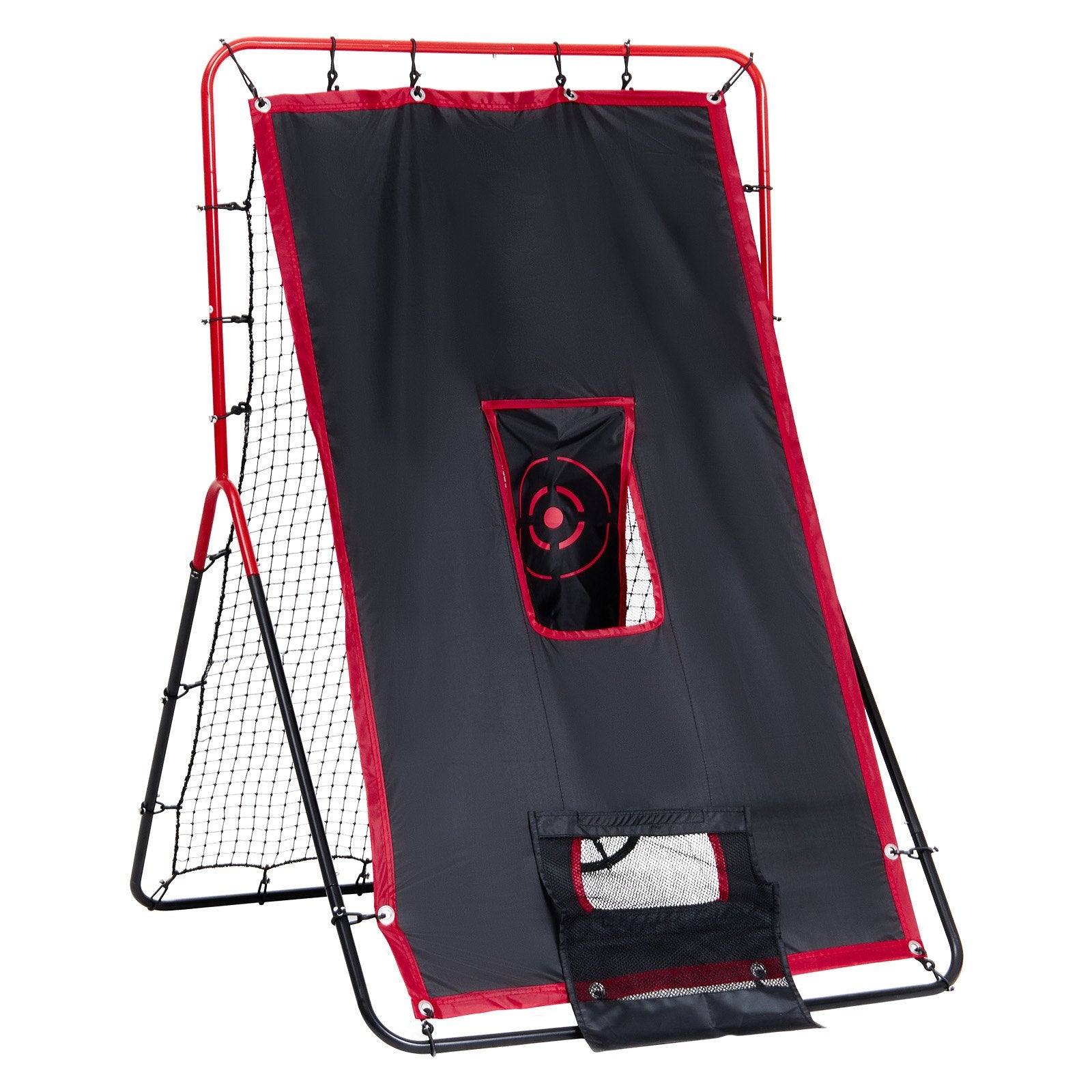 Baseball And Softball Rebounder Net 3.5x4.5 ft 2-in-1 Switch Hitter Pitch V952-BQHDWDYXWEHY2V8G3V0
