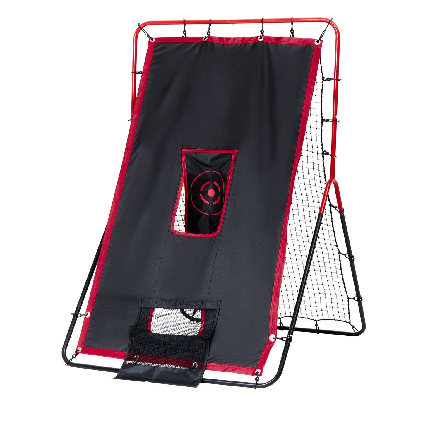 Baseball And Softball Rebounder Net 3.5x4.5 ft 2-in-1 Switch Hitter Pitch V952-BQHDWDYXWEHY2V8G3V0