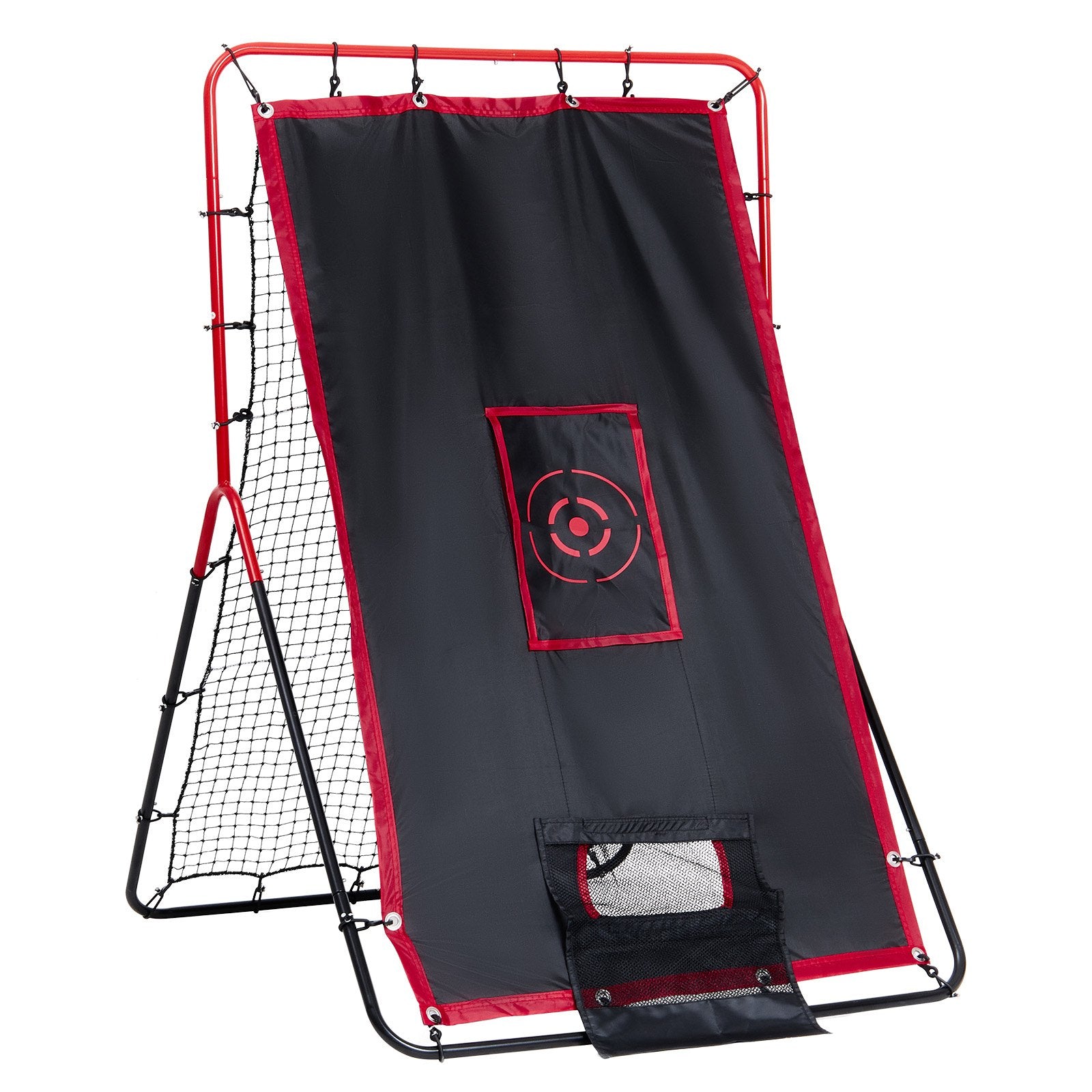 Baseball And Softball Rebounder Net 3.5x4.5 ft 2-in-1 Switch Hitter Pitch V952-BQHDWDYXWEHY2V8G3V0