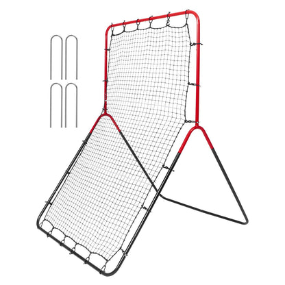 Baseball And Softball Rebounder Net, 3 x 4.5 ft PitchBack Baseball Pitching Nest, 3-Way Baseball, Softball V952-BQHDWDYXWGDJV7BWFV0