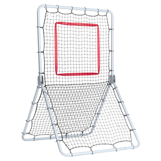 Baseball And Softball Rebounder Net, 3.5 x 6 ft PitchBack Baseball Pitching Nest, Softball Pitchback Net, V952-BQHDWDYXWJDKP6FD7V0
