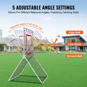 Baseball And Softball Rebounder Net, 3.5 x 6 ft PitchBack Baseball Pitching Nest, Softball Pitchback Net, V952-BQHDWDYXWJDKP6FD7V0