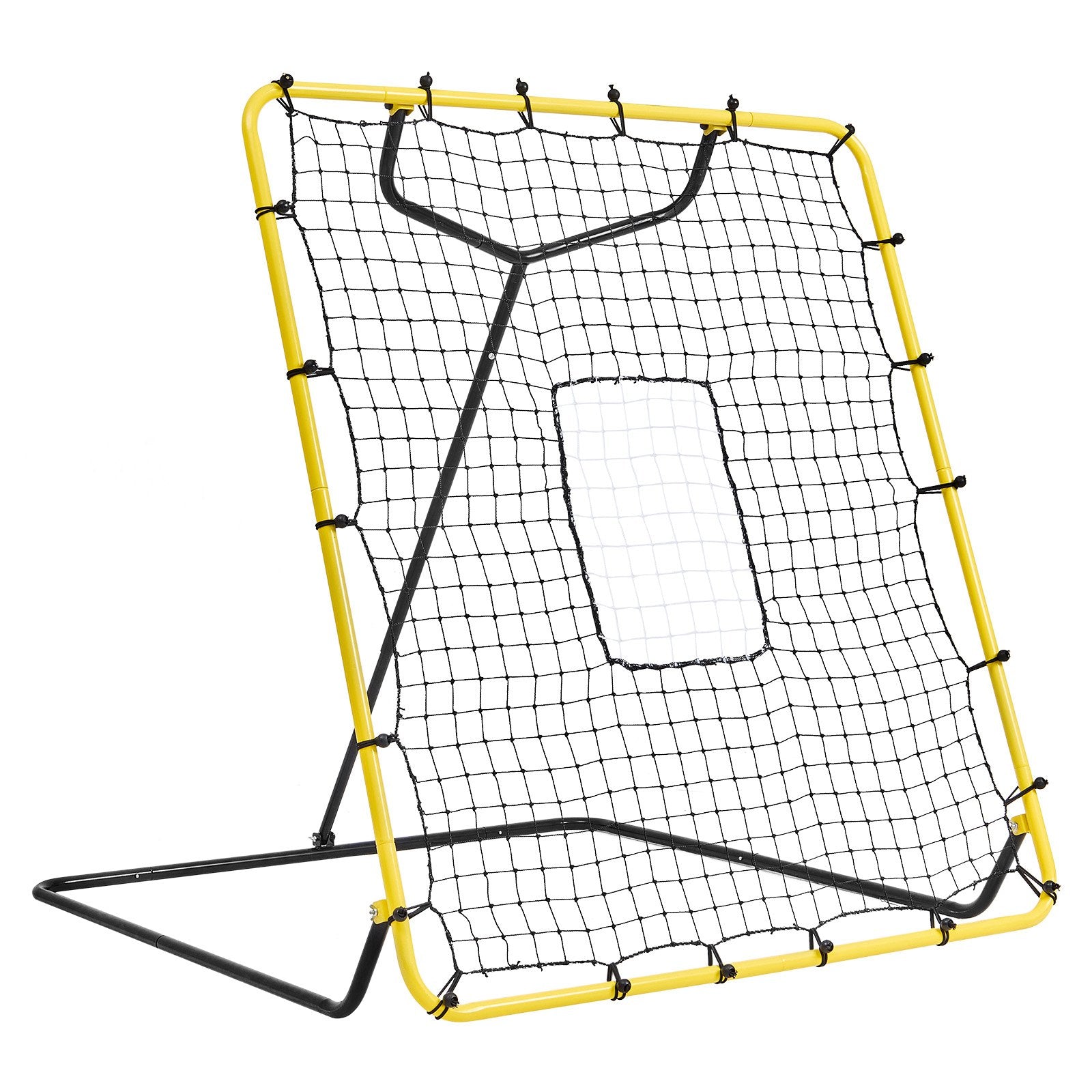Baseball And Softball Rebounder Net, 4 x 4.5 Feet PitchBack Baseball Nest for Pitching and Fielding Training, V952-BQHDWPWJDKD41TLV7V0