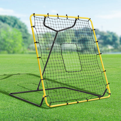 Baseball And Softball Rebounder Net, 4 x 4.5 Feet PitchBack Baseball Nest for Pitching and Fielding Training, V952-BQHDWPWJDKD41TLV7V0