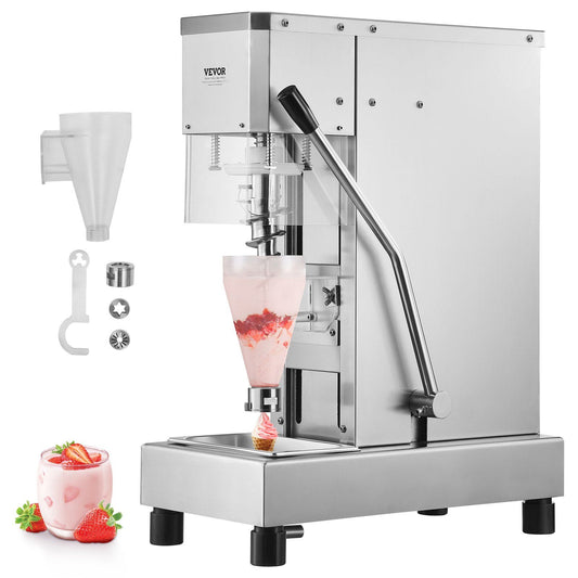 Ice Cream Blender, 750W High-Speed Ice Cream Maker Mixer Stir Machine 1740RPM, 304 Stainless Steel Ice Cream V952-BQLJBJBZL750YIE4AV3