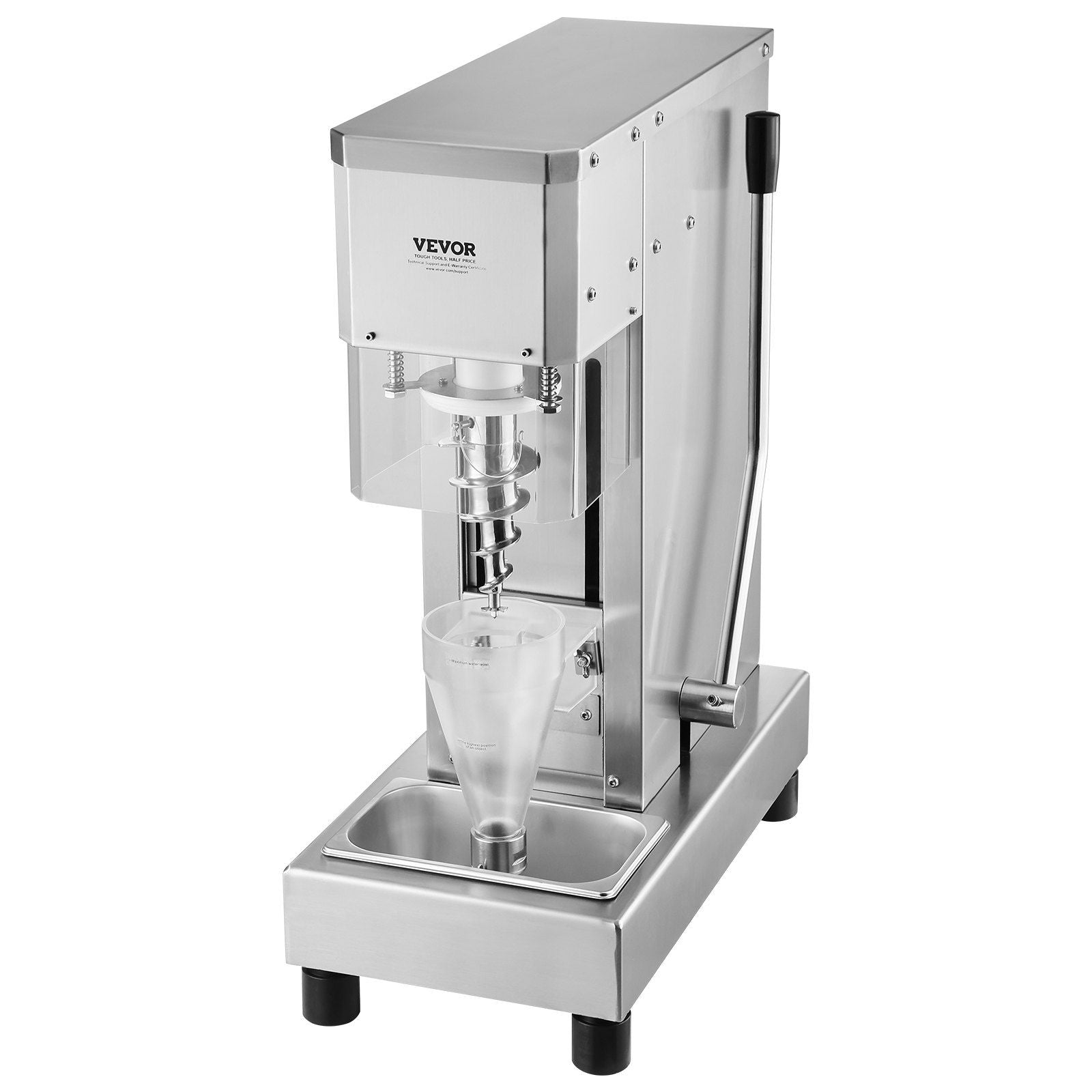 Ice Cream Blender, 750W High-Speed Ice Cream Maker Mixer Stir Machine 1740RPM, 304 Stainless Steel Ice Cream V952-BQLJBJBZL750YIE4AV3