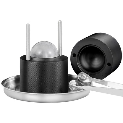 Ice Ball Press, 6cm Ice Ball Maker, Aircraft Al Alloy Ice Ball Press Kit for 60mm Ice Sphere, Ice Press with V952-BQYJHSLCJ60MMPU4EV0