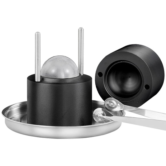 Ice Ball Press, 6cm Ice Ball Maker, Aircraft Al Alloy Ice Ball Press Kit for 60mm Ice Sphere, Ice Press with V952-BQYJHSLCJ60MMPU4EV0