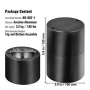 Ice Ball Press, 6cm Ice Ball Maker, Aircraft Al Alloy Ice Ball Press Kit for 60mm Ice Sphere, Ice Press with V952-BQYJHSLCJ60MMPU4EV0