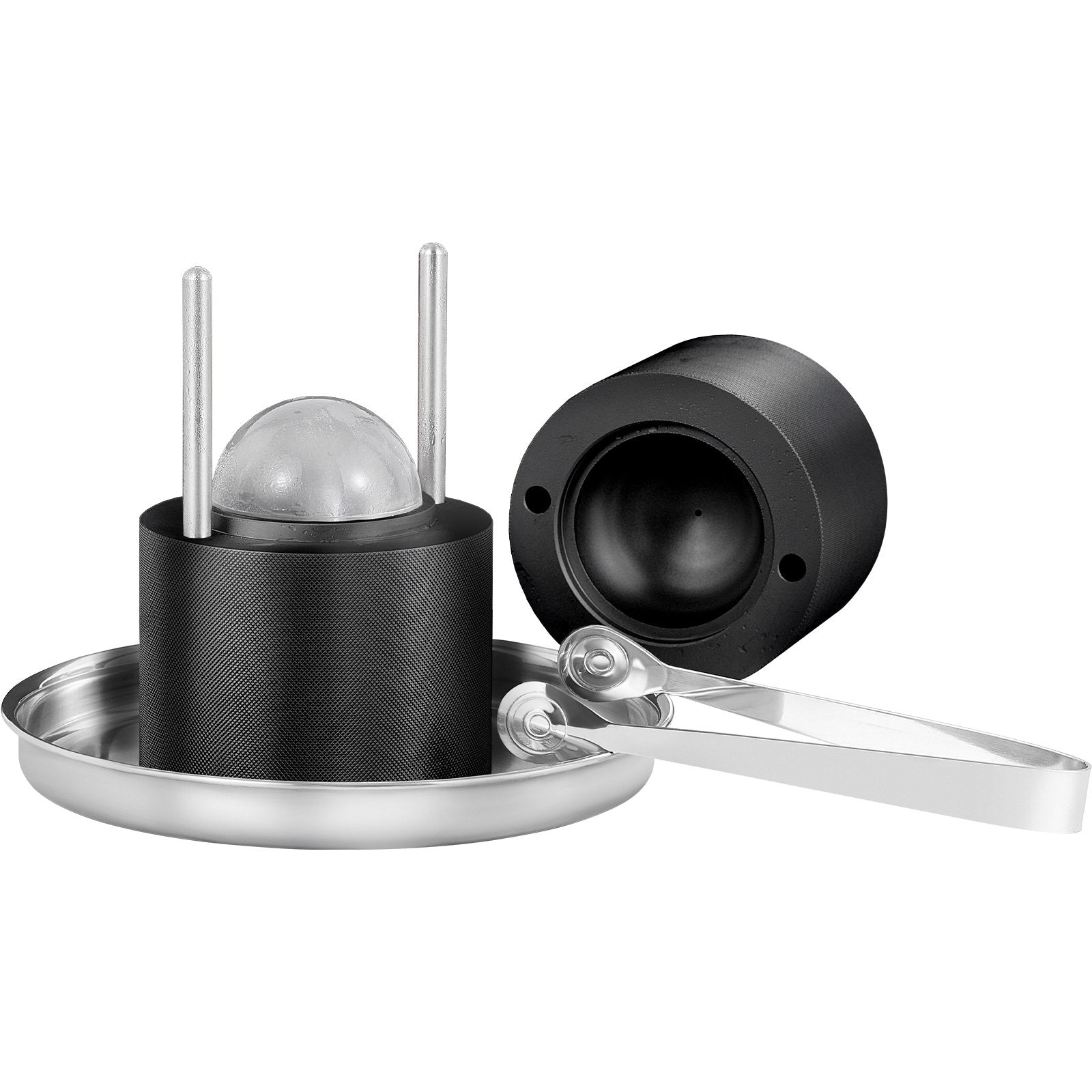 Ice Ball Press, 6cm Ice Ball Maker, Aircraft Al Alloy Ice Ball Press Kit for 60mm Ice Sphere, Ice Press with V952-BQYJHSLCJ60MMPU4EV0
