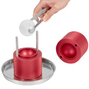 Ice Ball Press, 6cm Ice Ball Maker, Aircraft Al Alloy Ice Ball Press Kit for 60mm Ice Sphere, Ice Press with V952-BQYJHSLCJ60MMWIL4V0