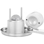 Ice Ball Press Kit, Aircraft Al Alloy Ice Press with Ice Block Mold, Large Mat, Tong, Drip Tray, One Glass, V952-BQYJYSLCG60MMN7OYV0