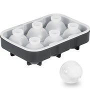 Ice Cube Trays (Set of 2), 2-in-1 Combo with Silicone Sphere Ice Ball Maker & Large Square Ice Cube Maker V952-BQZZJHSTMBQ66DWGVV0
