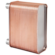 Heat Exchanger 3"x7.5" 60 Plates Brazed Plate Heat Exchanger 316L 1/2" BSP FPT Heat Exchanger EATB12 Beer V952-BSHRQ1260FB12G601V0